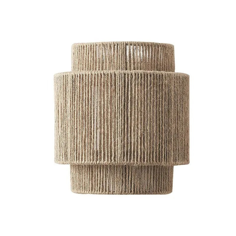 Ropelia - Wandleuchte aus Rattan-Seil