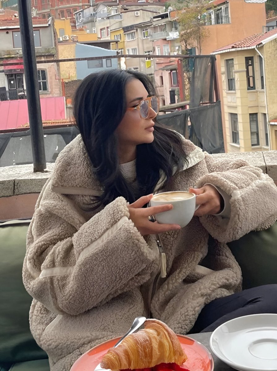 Liorisse - Elegante Teddyjacke für den Frühling mit Reißverschluss und Taschen für Frauen