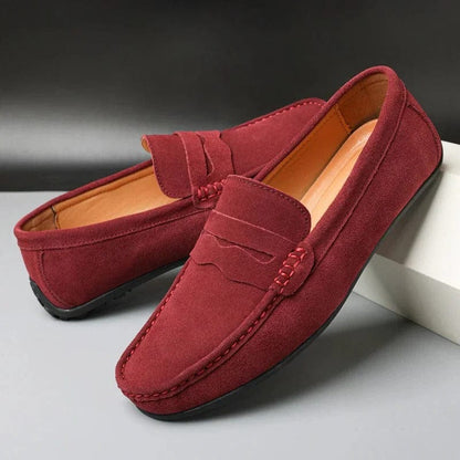 Noham - Elegante und Atmungsaktive Wildleder-Mokassins für Herren für den Frühling und Sommer