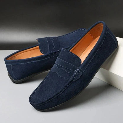 Noham - Elegante und Atmungsaktive Wildleder-Mokassins für Herren für den Frühling und Sommer