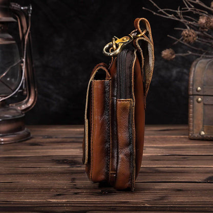 Lorven - Herren Gürteltasche aus echtem Leder