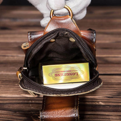 Lorven - Herren Gürteltasche aus echtem Leder