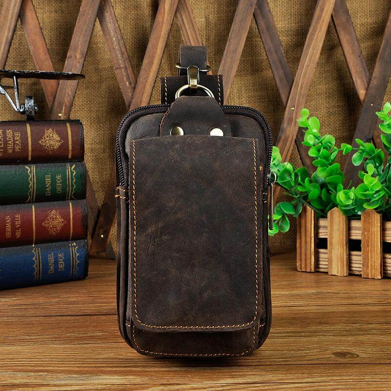 Lorven - Herren Gürteltasche aus echtem Leder