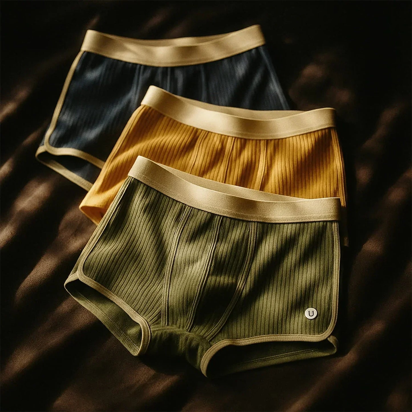 Nahtlose Damen Hipster Unterwäsche im 3er Set – Weiche Baumwoll Slips mit elastischem Bund