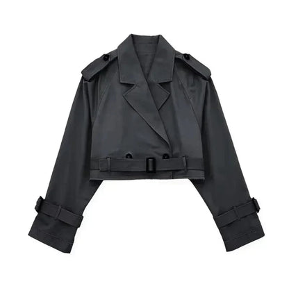 Tivélise - Kurzer und Moderner Trenchcoat
