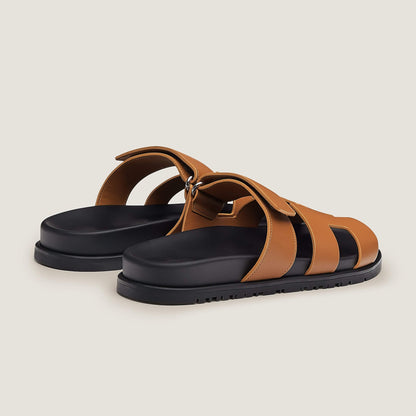 Komfortable Pantoletten mit verstellbarem Riemen für Herren – Elegante Freizeit Sandalen für Sommer & Urlaub