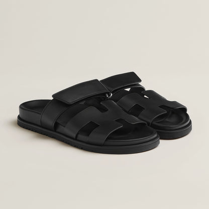 Komfortable Pantoletten mit verstellbarem Riemen für Herren – Elegante Freizeit Sandalen für Sommer & Urlaub
