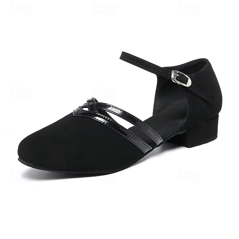 Elegante Damen Ballerina Pumps mit Riemchen – Bequeme Low-Heels mit orthopädischer Einlage
