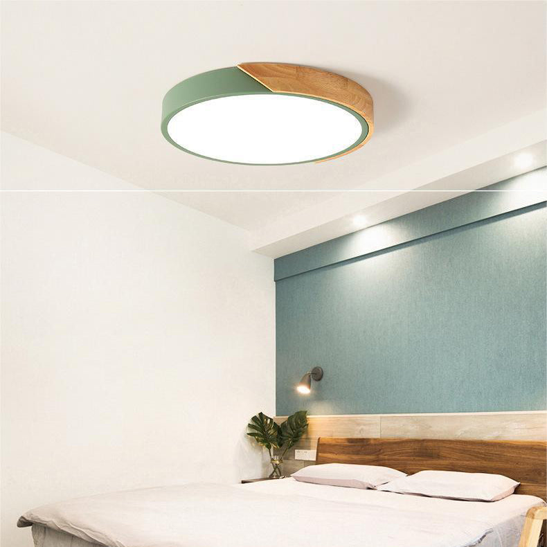ClairBois - Minimalistische LED-Deckenlampe aus Holz
