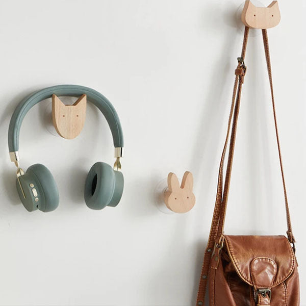 BoisMalin - Verspielte Wandhaken aus Holz mit Tiermotiven