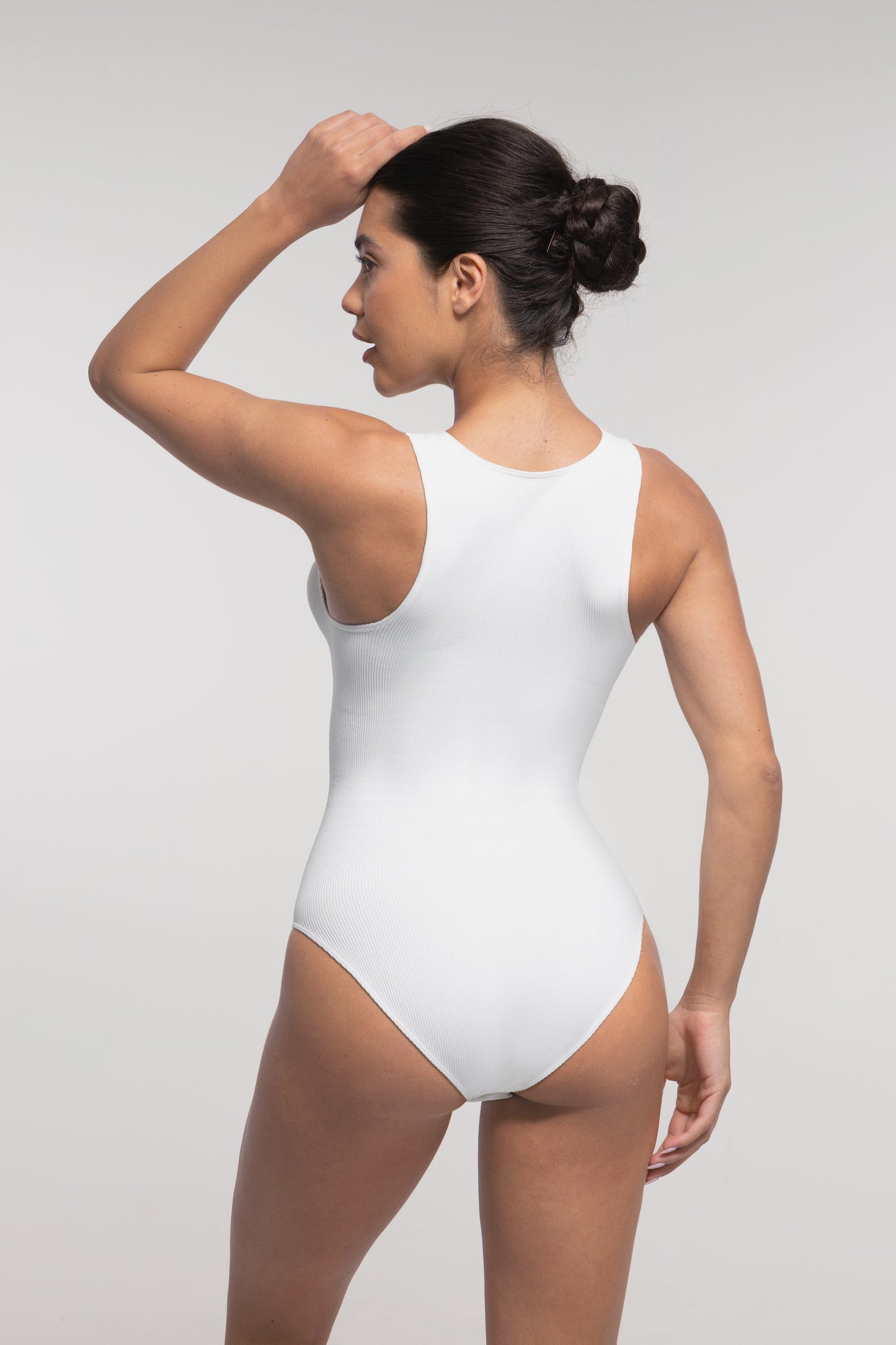 Figurformender Badeanzug mit Reißverschluss – Sportlich Elegant & Bauchkontrolle für Damen