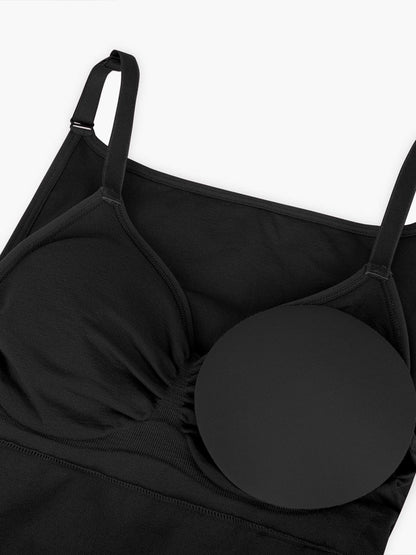 Figurformender Shapewear Body mit Spaghettiträgern – Bauchkontrolle & Nahtloser Komfort für Damen