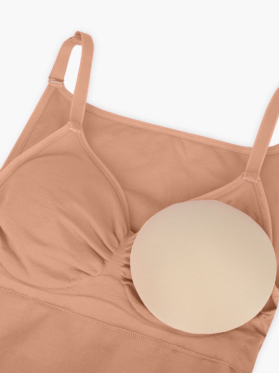 Figurformender Shapewear Body mit Spaghettiträgern – Bauchkontrolle & Nahtloser Komfort für Damen