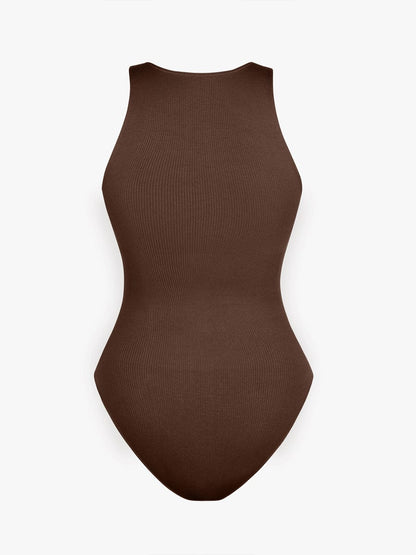 Figurformender Badeanzug mit Reißverschluss – Sportlich Elegant & Bauchkontrolle für Damen