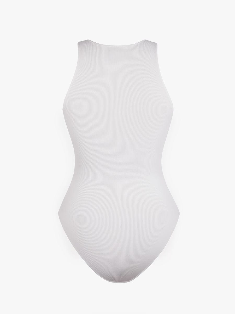 Figurformender Badeanzug mit Reißverschluss – Sportlich Elegant & Bauchkontrolle für Damen