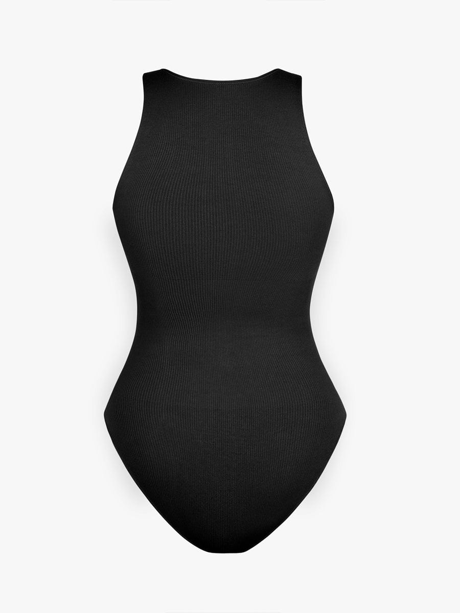 Figurformender Badeanzug mit Reißverschluss – Sportlich Elegant & Bauchkontrolle für Damen