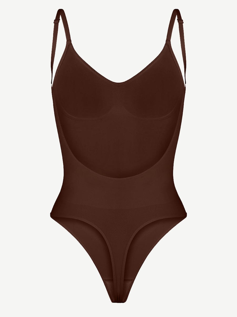 Figurformender Body mit Spaghettiträgern – Seamless Shapewear für Damen in Eleganter Passform