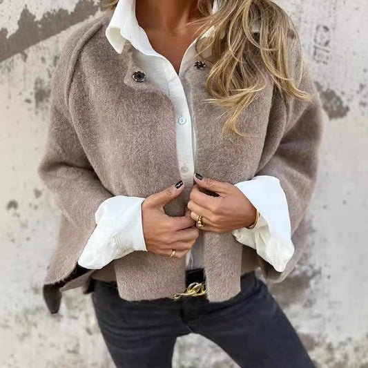 Célestine - Elegante und Weiche Übergangsjacke für den Frühling mit Weiten Ärmeln