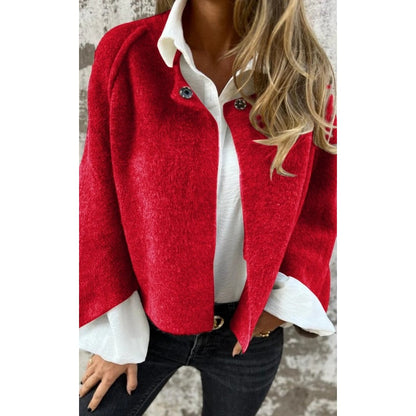 Célestine - Elegante und Weiche Übergangsjacke für den Frühling mit Weiten Ärmeln