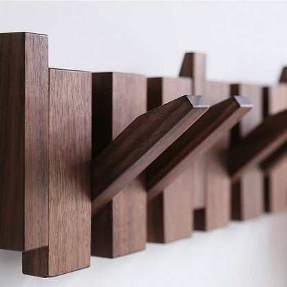 Gaspard - Klavier Holz Kleiderständer | Eleganter Wandorganisator für den Eingangsbereich, Mäntel, Hüte und Schlüssel